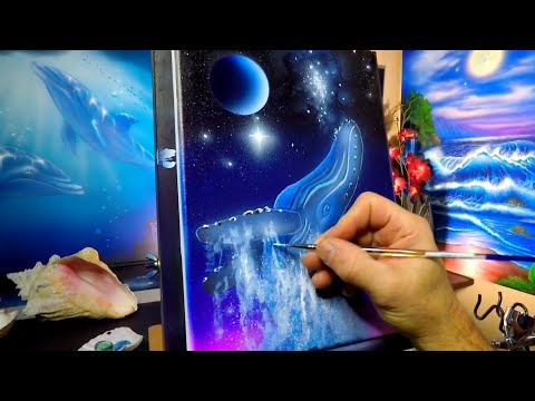 REACH FOR THE STARS Acrylic painting techniques