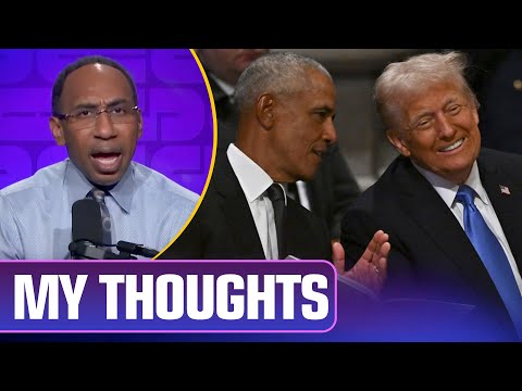 President Trump and President Obama friendly at Carter funeral...my thoughts