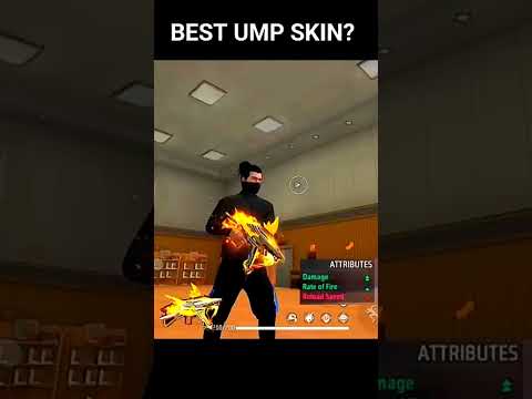 BEST UMP SKIN IN FREE FIRE #shorts   #freefire