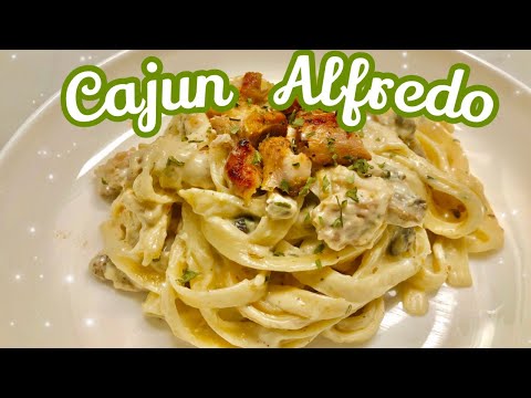 How To Make Homemade CAJUN CHICKEN ALFREDO!! 30 minute QUICK and EASY Recipe!!