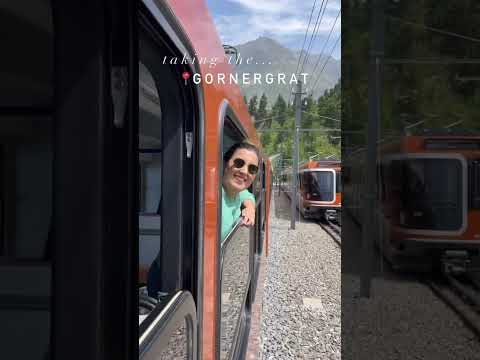 Discovering the MATTERHORN! Epic views from the Gornergrat train in Zermatt