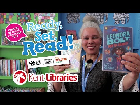 The Summer Reading Challenge is back! Ready, Set, Read! with Kent Libraries