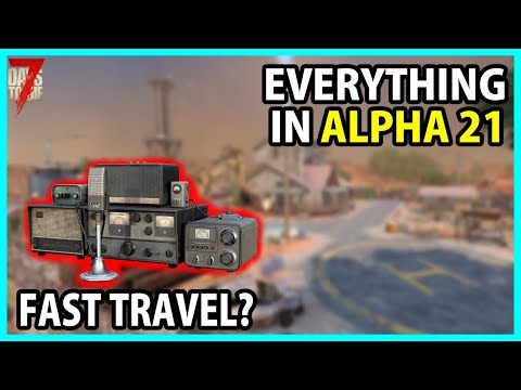 Alpha 21 Infestations and Fast Travel? (A21 Dev Stream #1) - 7 Days to Die