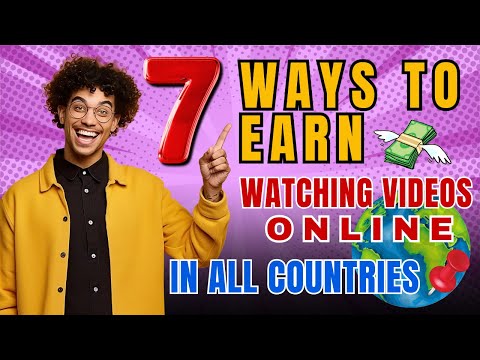 Easy Ways- How To Earn Money Online Watching Videos 2024