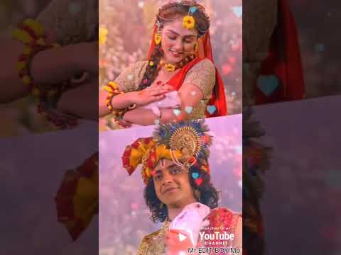 Radha Krishna love songs ❤️👍🏻4k video#ytshorts #viral