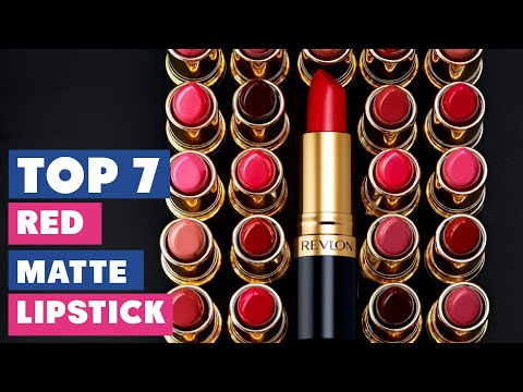 Bold & Beautiful: Ranking the Top 7 Red Matte Lipsticks in 2024!