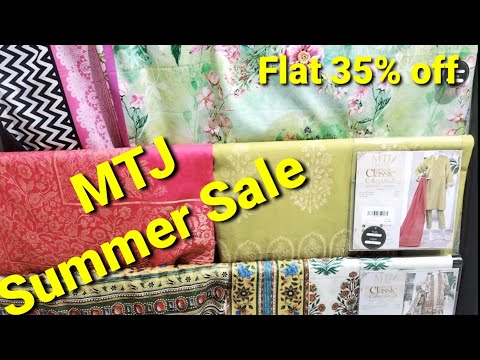 MTJ Summer Sale 2022 Flat 35% Off