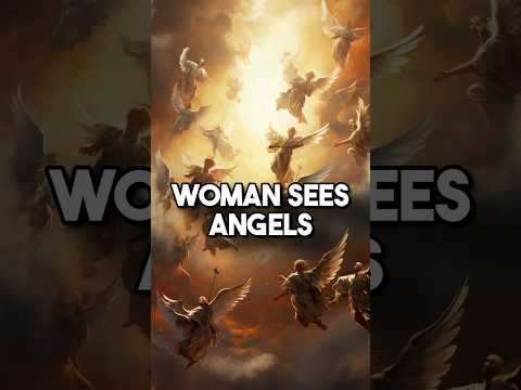 Woman Sees a Fleet of Angels