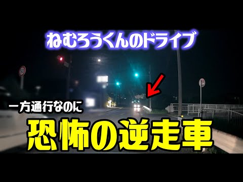 【ドライブ】恐怖の逆走車