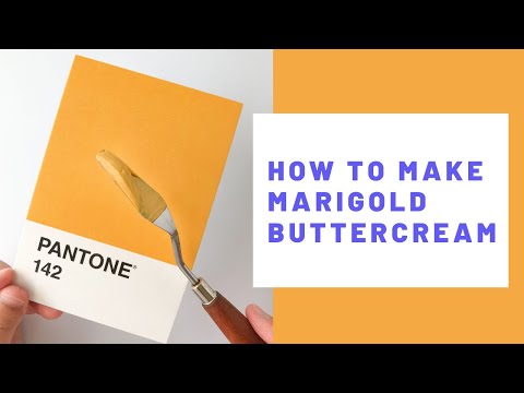 How To Make Marigold Buttercream