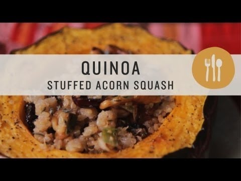 Superfoods - Quinoa Stuffed Acorn Squash