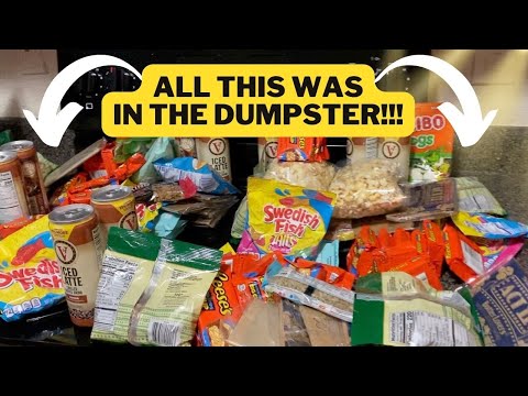 DUMPSTER DIVING at RETAIL STORES - JACKPOT!