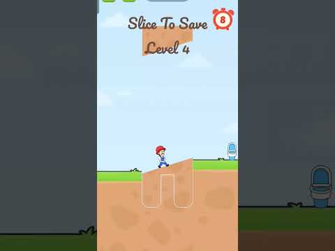 Cool Mobile Game To Play! Slice To Save (Level 4) #slicetosave #mobilegame #games #trending #viral