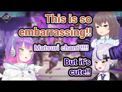 Towa and Laplus Laugh Really Hard at Matsuri's Voice in Apex Matsuri Event!!!