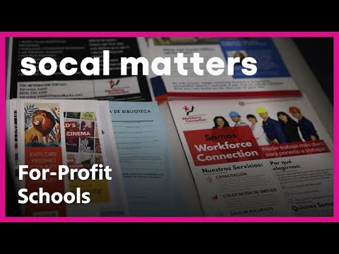 For-Profit Schools Leaving Students Jobless and in Debt | SoCal Matters | PBS SoCal