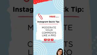 Instagram Quick Tip: Moderate Comments Like a Pro #instagramhacks #instagramtips