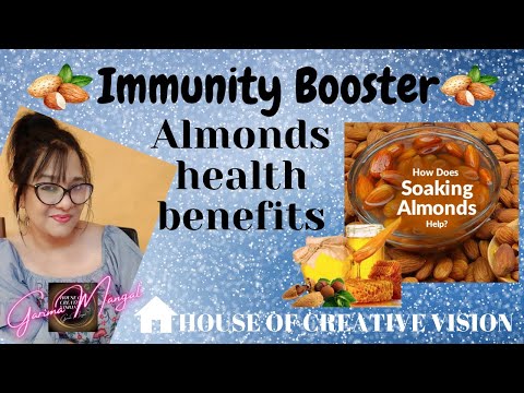 Immunity booster for covid 19 | Top 9 Benefits of Eating Almonds | Almonds & Honey health benefits