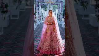 ❤️New light colour bridal lengha designs 🥰 #shorts #shortsvideo #lengha #bridal