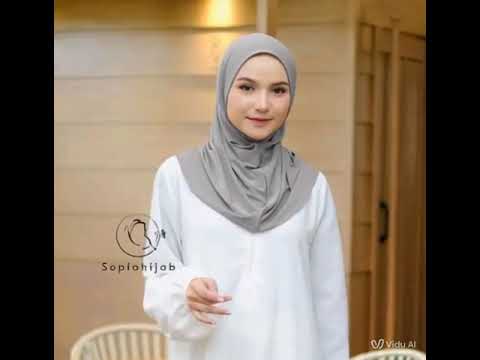 hijab instan non pet jersey sport