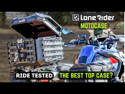 Lone Rider MotoCase Review | Best Motorcycle Top Case Ever ?