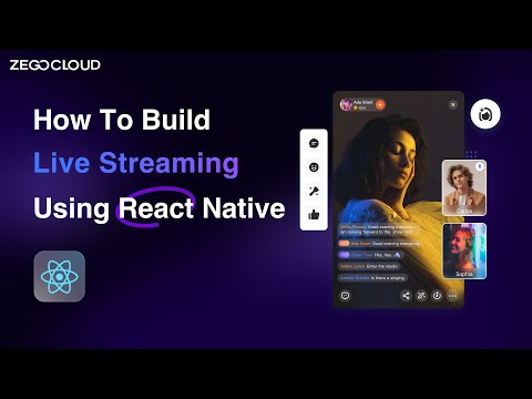 Tutorial | How to build live streaming using React Native in 10 mins with ZEGOCLOUD