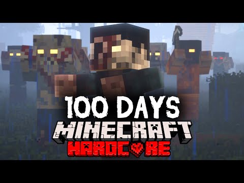 I Spent 100 Days in a Zombie Apocalypse in Minecraft... Here's What Happened