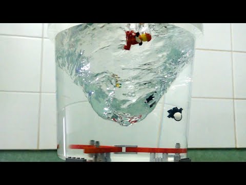 Creating a BIG Vortex with Lego and Magnets