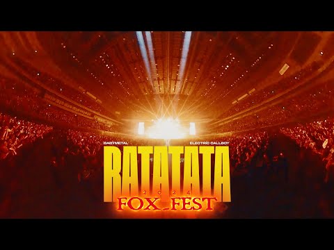 BABYMETAL x @ElectricCallboy  - RATATATA (OFFICIAL Live Music Video at FOX_FEST)