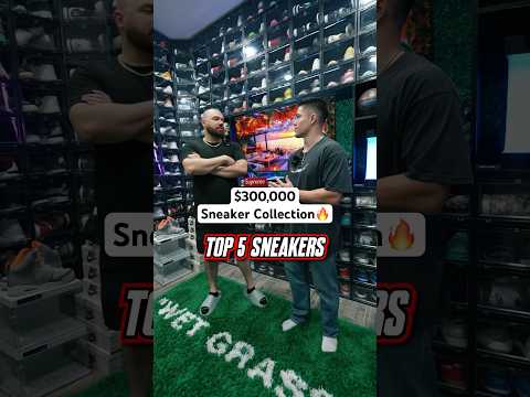 Insane $300,000 Sneaker Collection! 🔥 #sneakers #sneakerhead #shoes