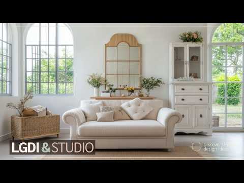 Timeless Interior Style Ideas: Shabby Chic Cottage Meets French Elegance with Romantic Pastels