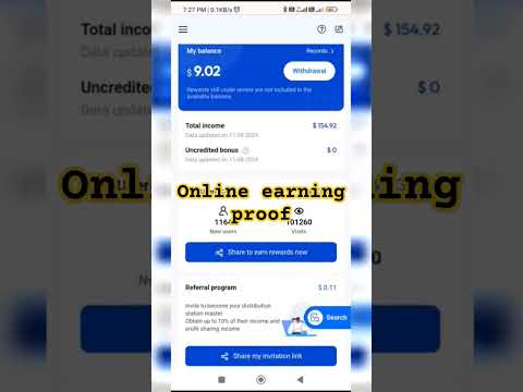 Online earning proof part 1 ओनलाइन पैसा कैसे कमाये #shortvideo #shorts #onlineearning