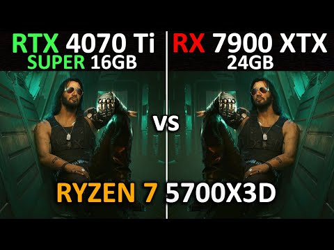 RTX 4070 Ti SUPER vs RX 7900 XTX | RYZEN 7 5700X3D | The Ultimate Comparison! 🔥 | 2024