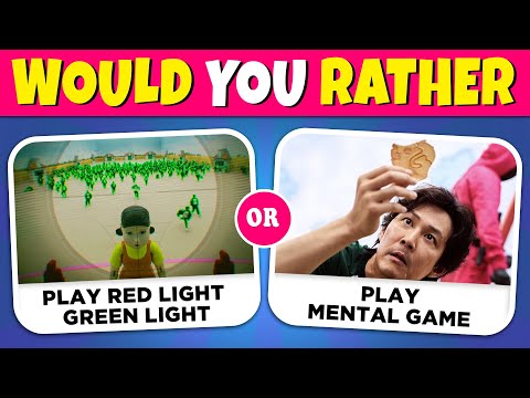 Would You Rather...? Squid Game 2 Edition! HARDEST Choices 🦑🎮