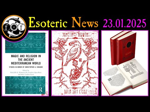 MOST Anticipated Occult Books and Events - 23 JANUARY 2025