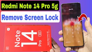 Redmi Note 14 Pro 5g Forgot Screen Lock ? How To Factory Reset in Redmi Note 14 Pro 5g