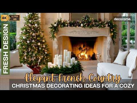 Elegant French Country Christmas Decorating Ideas for a Cozy, Sophisticated Holiday Home