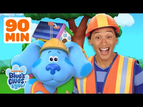 90 Minutes of Dress Up Job Adventures, Songs, & Games w/ Blue & Josh! 🦺 | Blue's Clues & You!