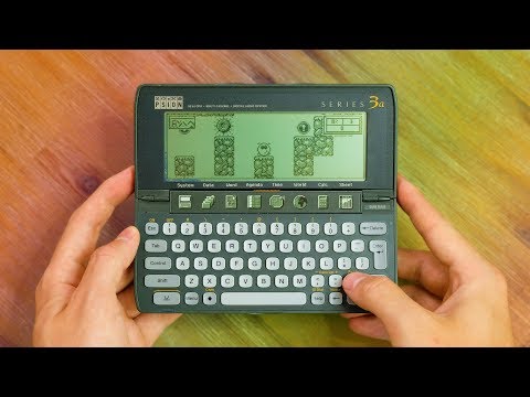 Gaming On A Mini Laptop From 1993!