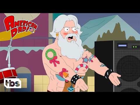 Stan Shows Up at Bullock’s Holiday Party With Santa’s Wife? (Clip) | American Dad | TBS