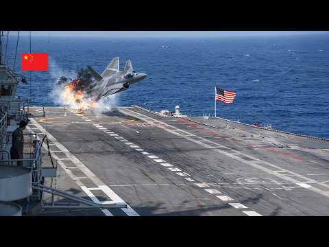 What Happens If a Chinese Fighter Jet CRASHES Into a US Aircraft Carrier?