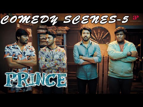 Prince Comedy Scenes Part-5 | Sivakarthikeyan | Maria Ryaboshapka | Sathyaraj