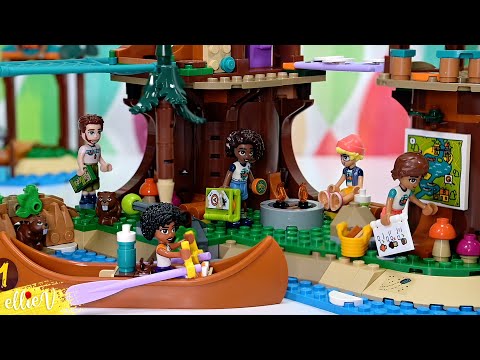 Eat that mushroom 🍄? Or noooo 🤯? Finishing Lego Friends Adventure Camp Treehouse build & review pt 2