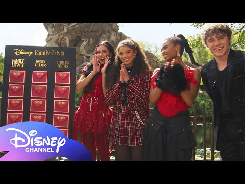 Cast of Descendants: The Rise of Red x Mufasa | @disneychannel