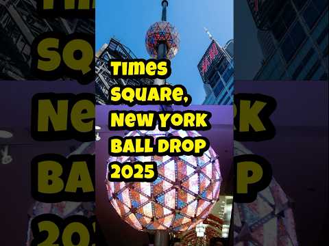 New Year's Eve Tradition Ball Drop in Times Square New York