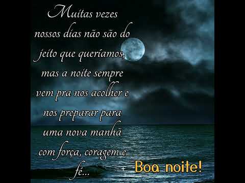 Linda mensagem de Boa Noite 🌟🍀🙏