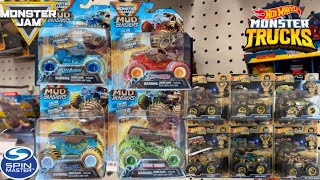 NEW Spin Master Monster Jam Mud Blasters Series FOUND INSTORE! 2025 Trophy Champ Monster Trucks!