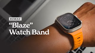 Nomad Limited Edition BLAZE Apple Watch Sport Band