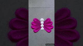 #swamirangsanskarrangoli #butterfly 🦋🦋 Rangoli | spoon trick rangoli | #shorts #viralshorts