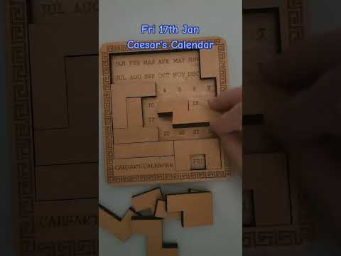 Caesar's Calendar: Fri 17th Jan Solved!
