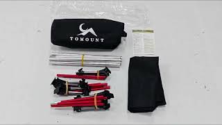 TOMOUNT Camping Cot Assembly Guide / TOMOUNT Guía de Montaje de Catre de Camping